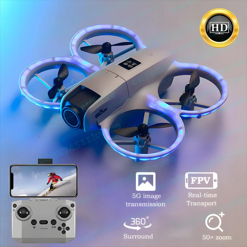 360° aerial stunts and rolls, HD dual cameras, obstacle avoidance, 100-meter range, dual batteries for up to 20 minutes of flight time, suitable for beginners over 4 years old, mini drone toy