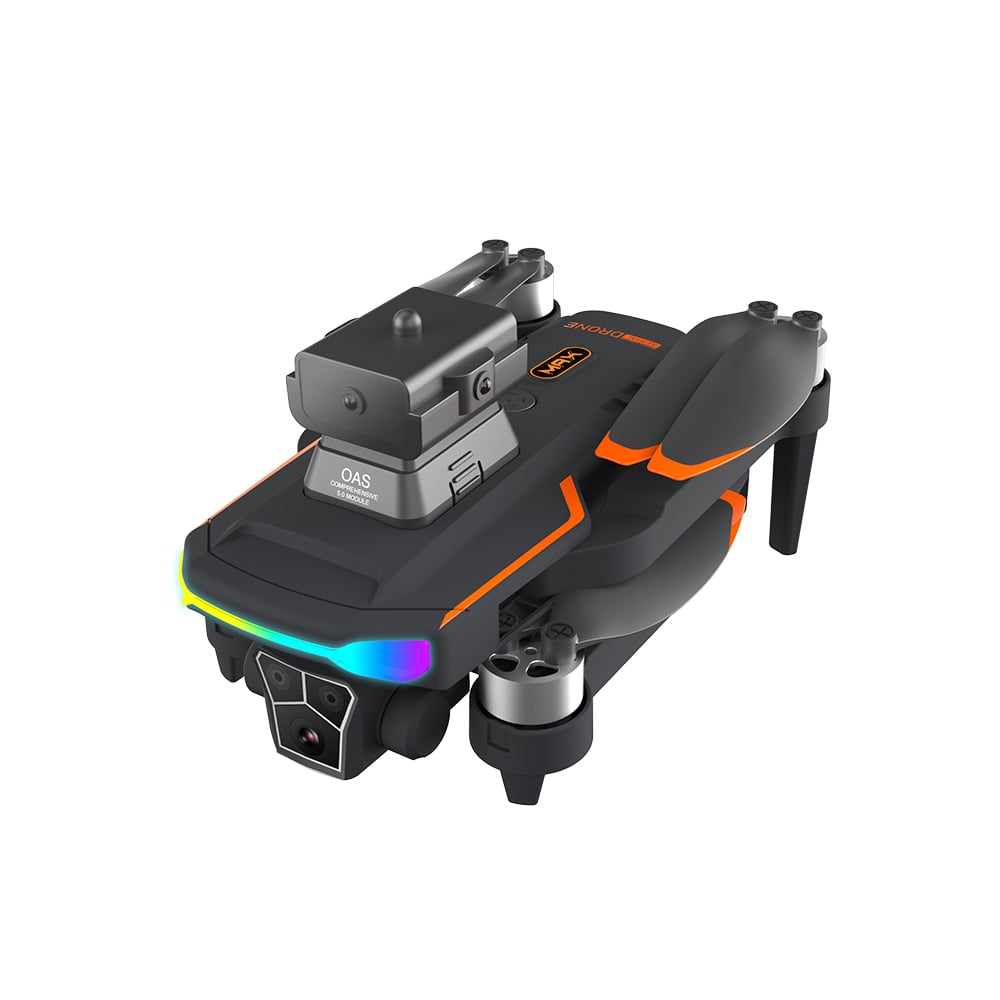 Drone F168 Brushless Optical Flow Obstacle Avoidance Aerial Photography Quadcopter Long-Endurance Remote Control