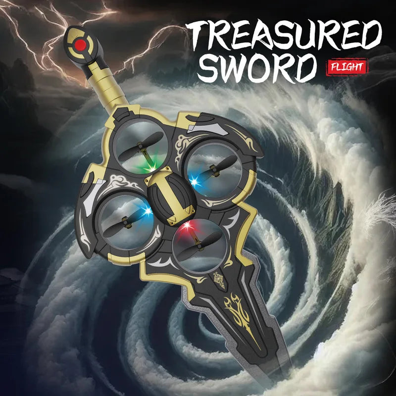 RC New Remote Control Gesture Sword Flying Machine, Drop resistant Special Effects, Remote Control Flying Sword Flying Machine,