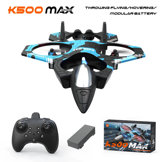 K500MAX RC Quadcopter Fighter Jet Unmanned Aerial Vehicle with Four Channels Fixed Altitude Rolling Stunt And Suspended Function