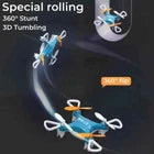 Best Mini Drone Remote Control Toy UAV Easy-Control, All Battery Included, Blue