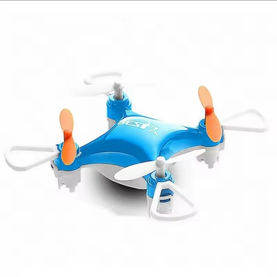 Best Mini Drone Remote Control Toy UAV Easy-Control, All Battery Included, Blue
